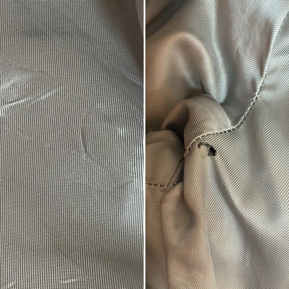 Vintage 70-80s Holloway Varsity Jacket women’s Blue Yellow Leather Wool sz Med - Picture 8 of 15